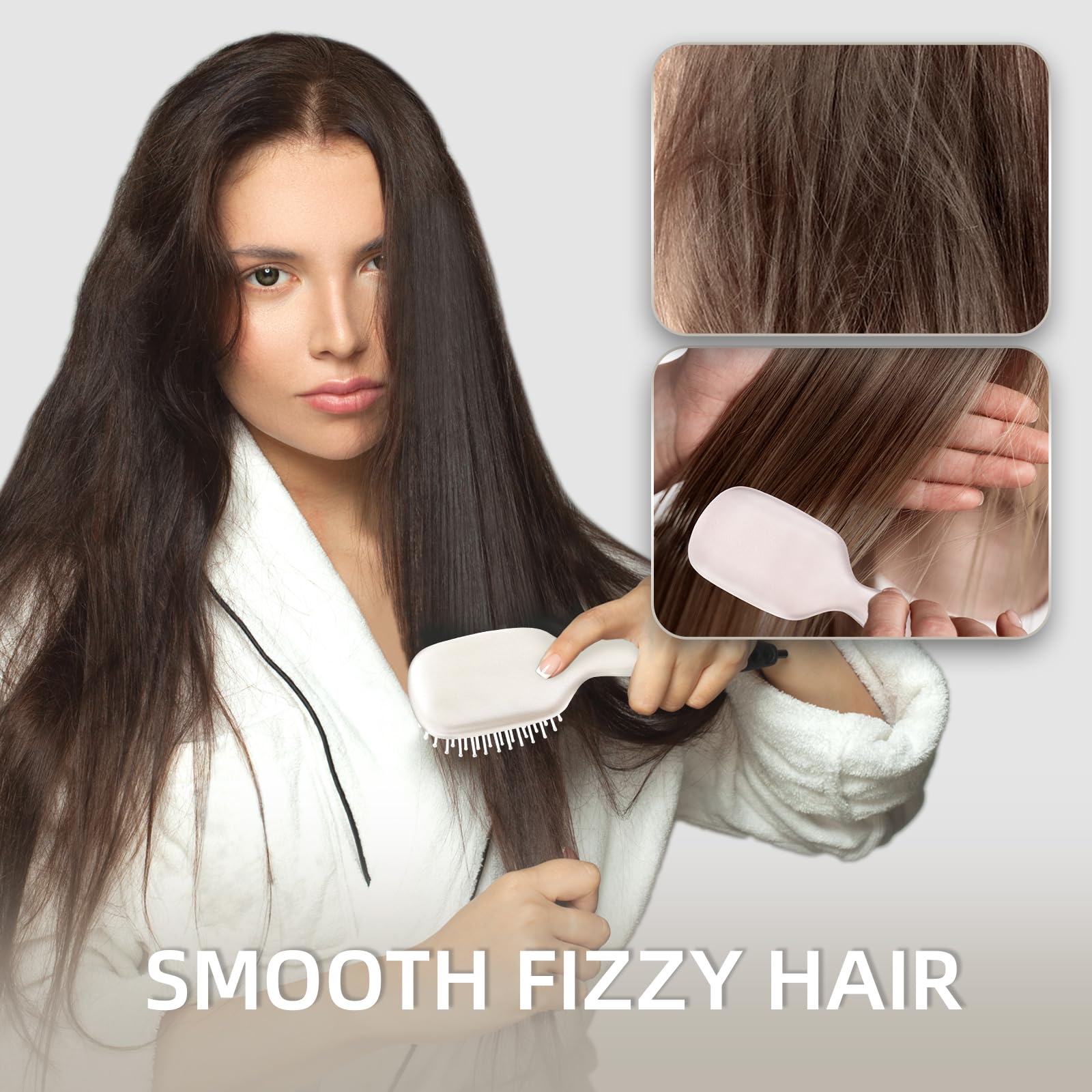 Jurrissa mini brush uses ABS material for durable everyday use.