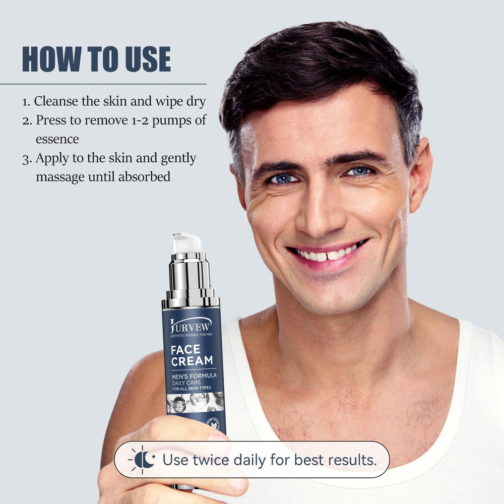 JURVEW under-eye application demonstrating reduced puffiness and brighter eye area.