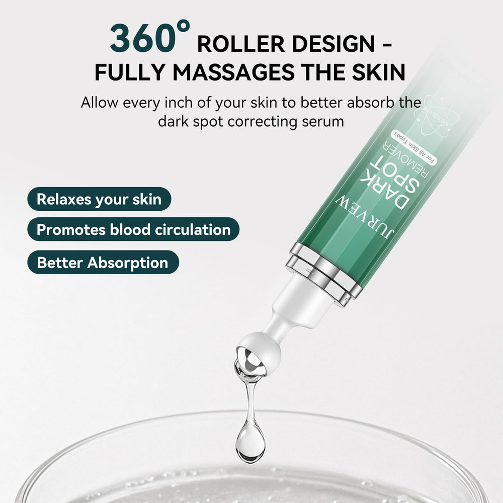 All skin types benefit from JURVEW dark spot remover serum.
