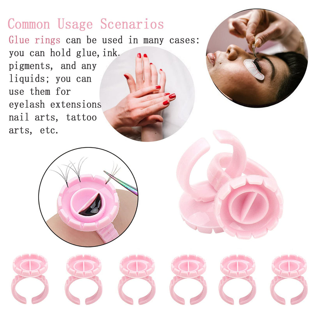 Jusbuya disposable lash rings minimize mess and speed up routine for pros