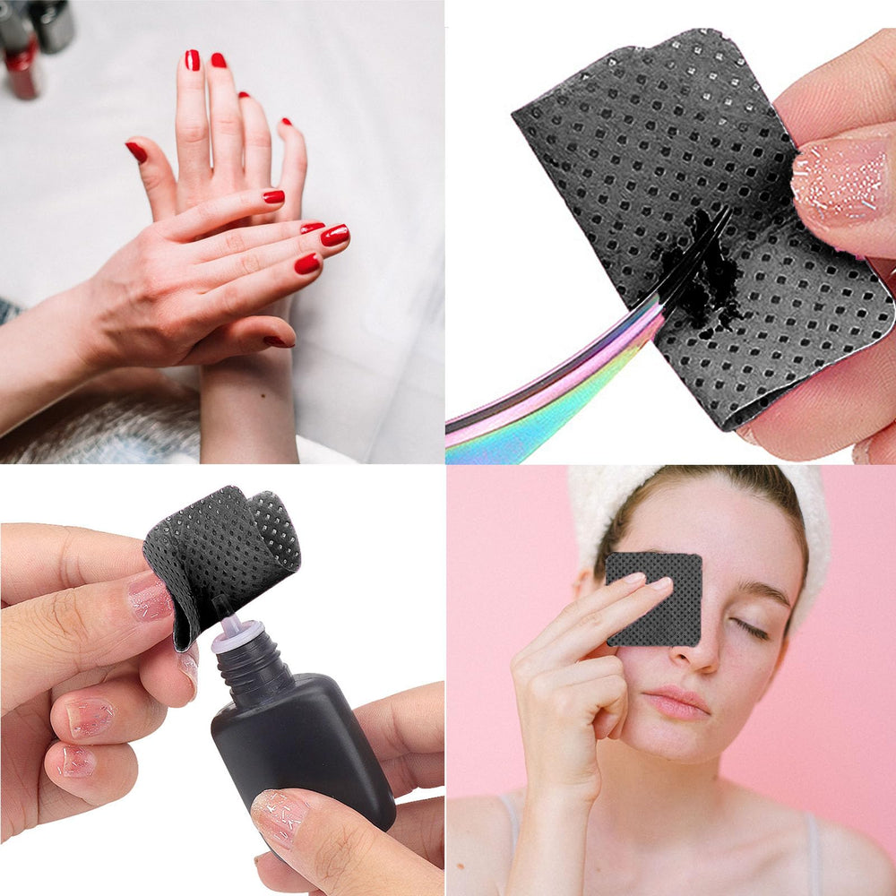Jusbuya: toallitas uso múltiple para uñas y pestañas.
