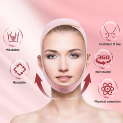Juskaa V-Line Lifting Mask adjustable strap for secure, comfortable wear.
