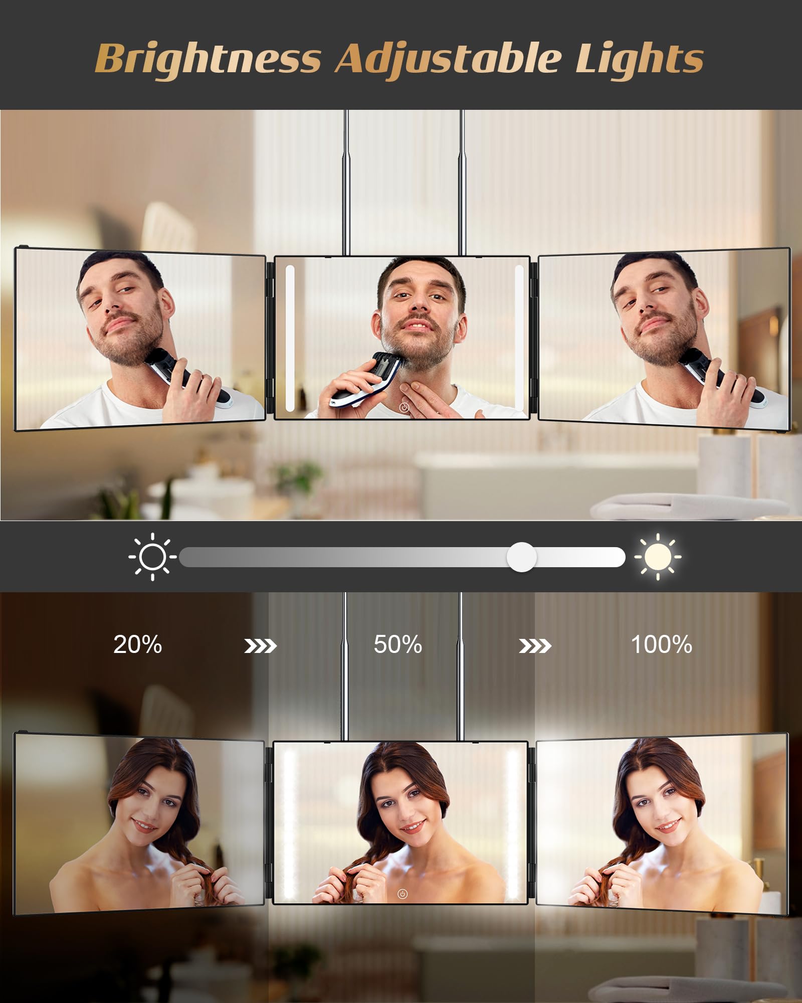 JUSRON rechargeable 1500mAh battery powers cordless use during DIY styling sessions