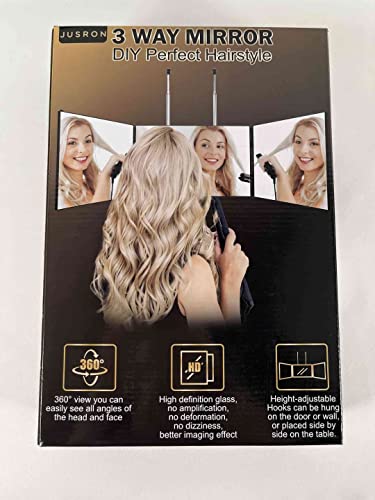 JUSRON traceless nails included for damage-free mounting.