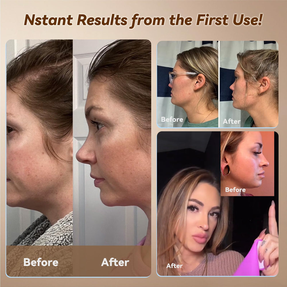 JUSRON V-Line Mask ear holes support long-wear without discomfort.