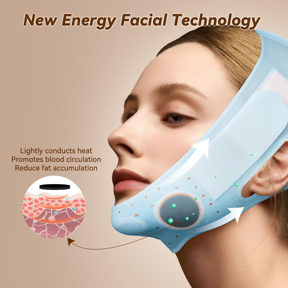 JUSRON V-Line Mask overnight wear option fits into nightly routines.