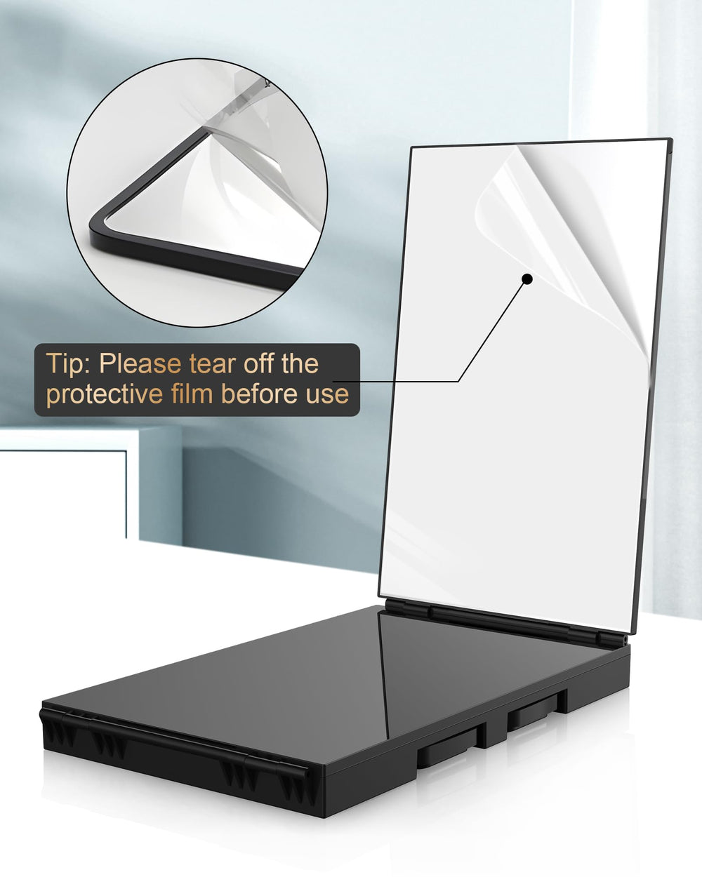 JUSRON wall-mount setup shows stable home grooming use
