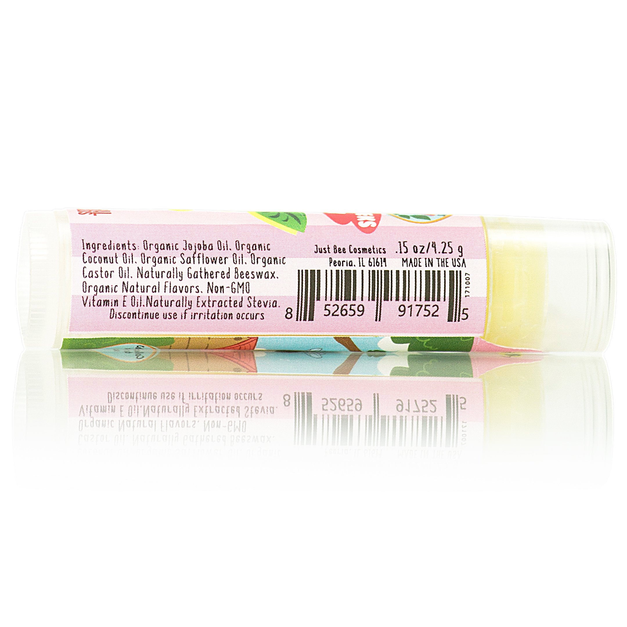 Just Bee Lappy Lips Orange You Glad It's Not Banana promotes natural protection and smooth lips.
