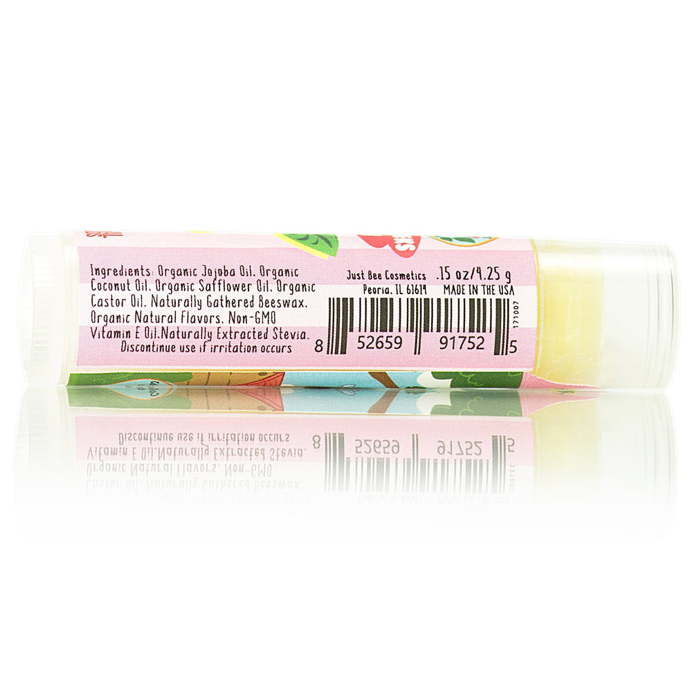 Just Bee Lappy Lips Orange You Glad It's Not Banana promotes natural protection and smooth lips.