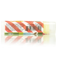 Just Bee Lappy Lips Roasty Toasty image emphasizes S'mores scent and protective beeswax barrier.