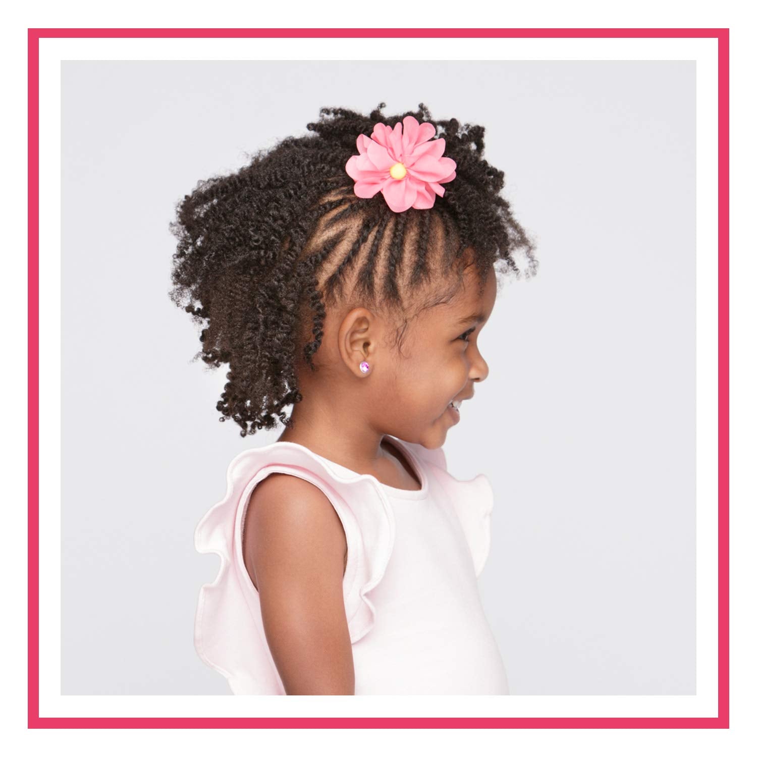 Just For Me curl smoother definition closeup shows curled coils looking touchable and defined.