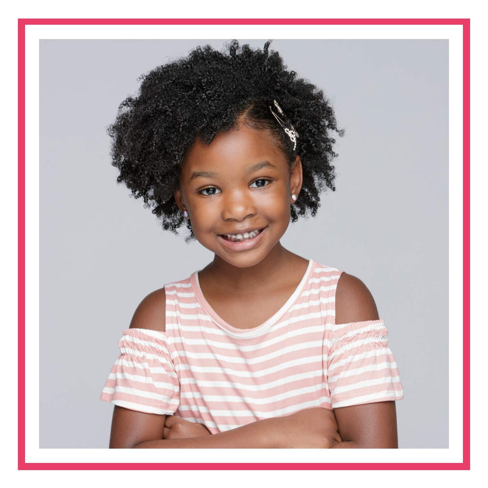 Just For Me Natural Hair Milk Curl Smoother packaging shot emphasizes kid-friendly, gentle ingredients.