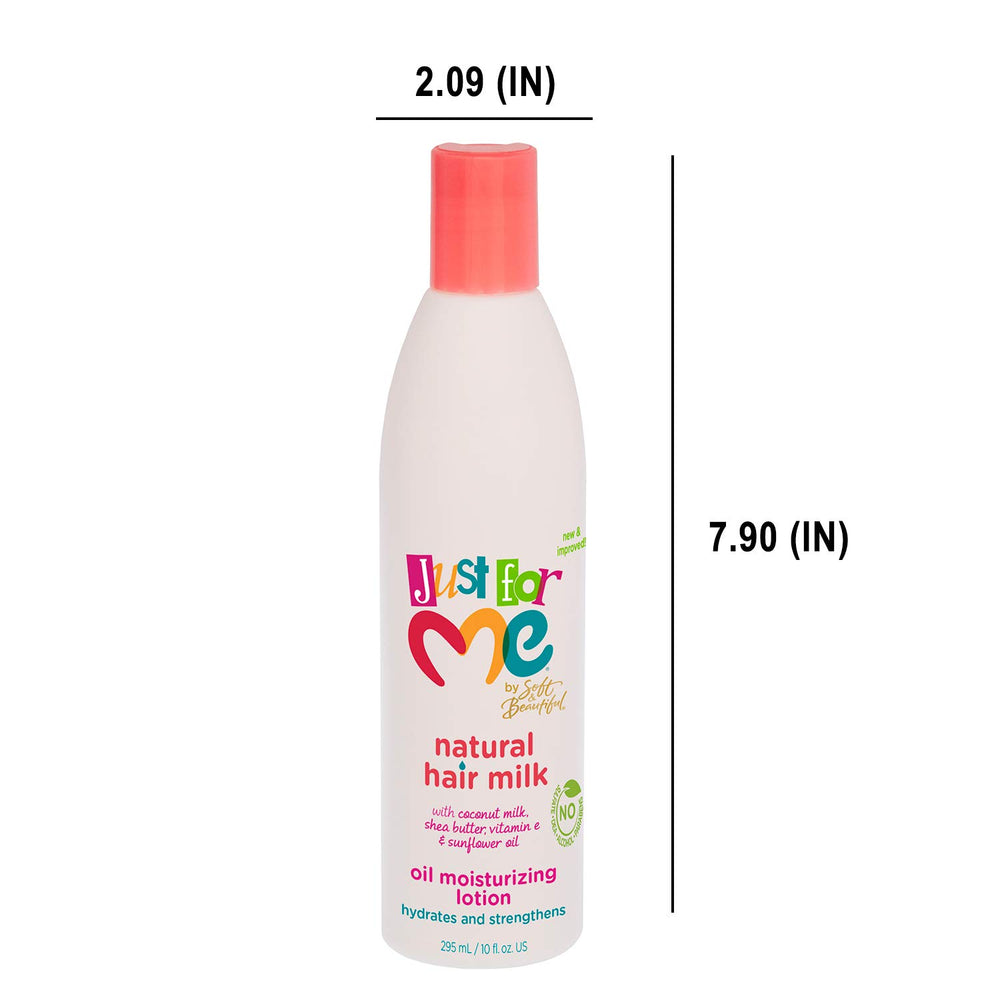 Just For Me Natural Hair Milk Lotion, control del frizz entre lavados.