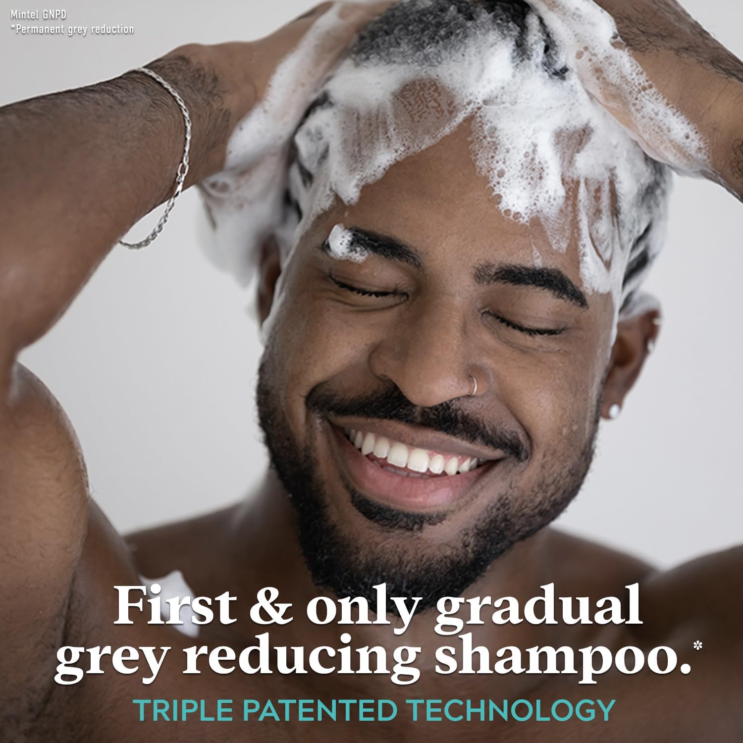 Just for Men Control GX coconut oil and aloe nourish hair during wash