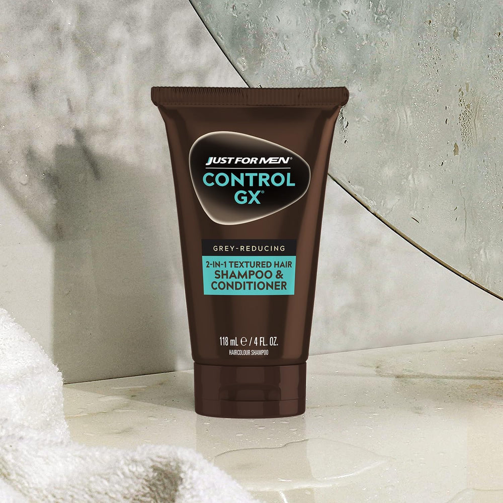 Just for Men Control GX packaging variation ships with 4 oz bottle