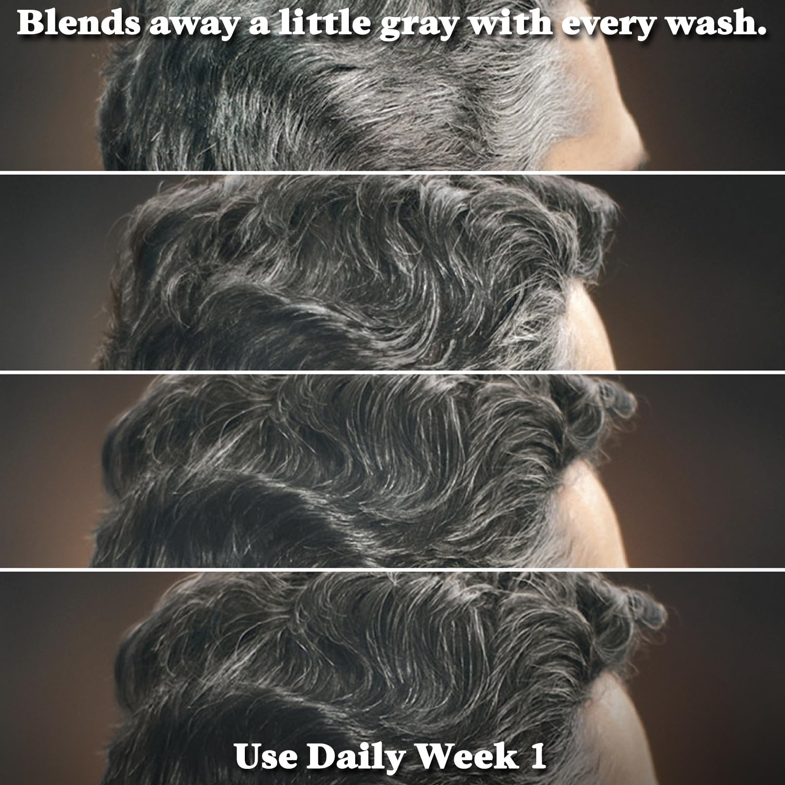 Just for Men Control GX textured hair cleanser closeup highlights cleansing action