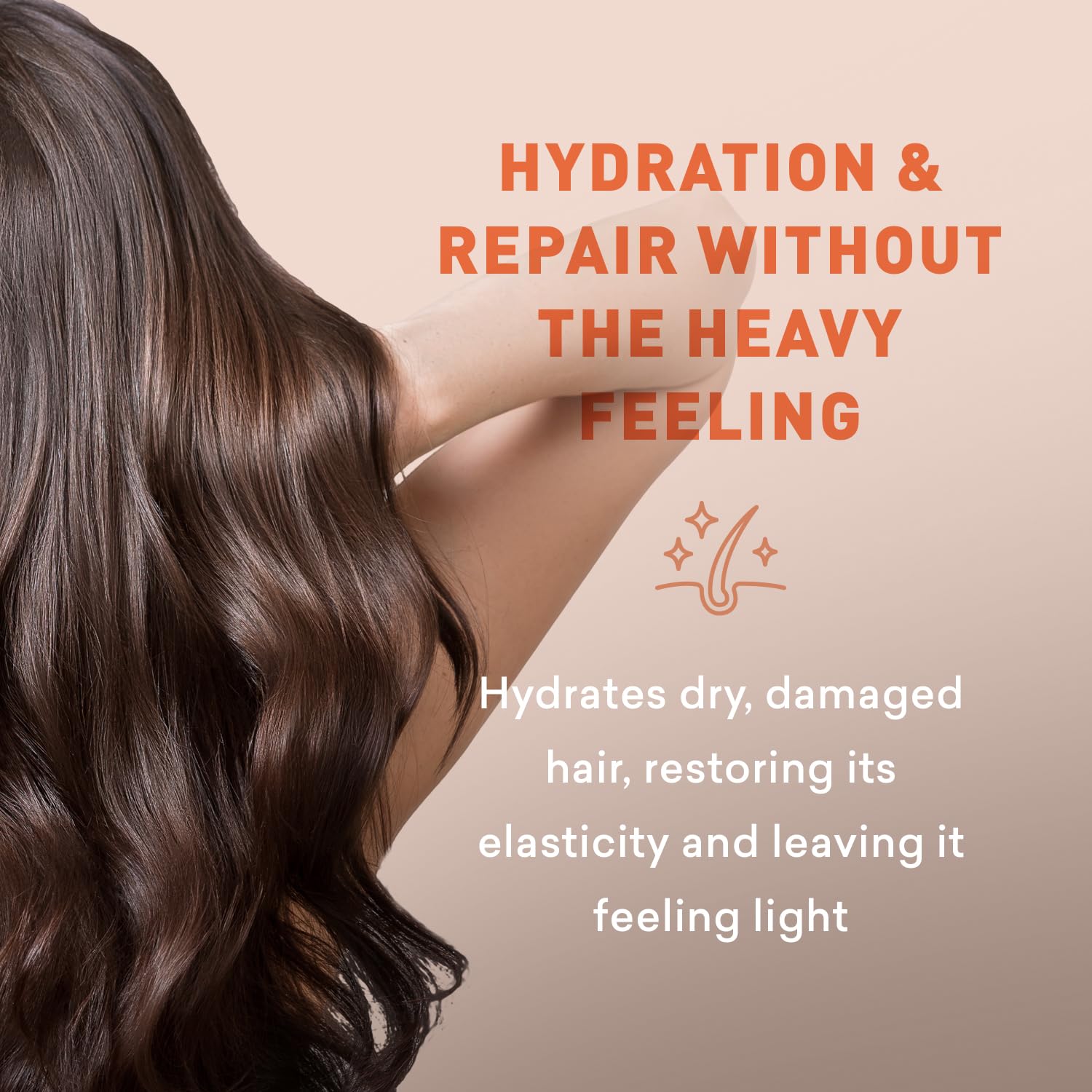 Just Nutritive Leave-In Conditioner features avocado and meadowfoam oils nourishing hair