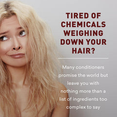 Just Nutritive Leave-In Conditioner cream texture promotes silky detangling