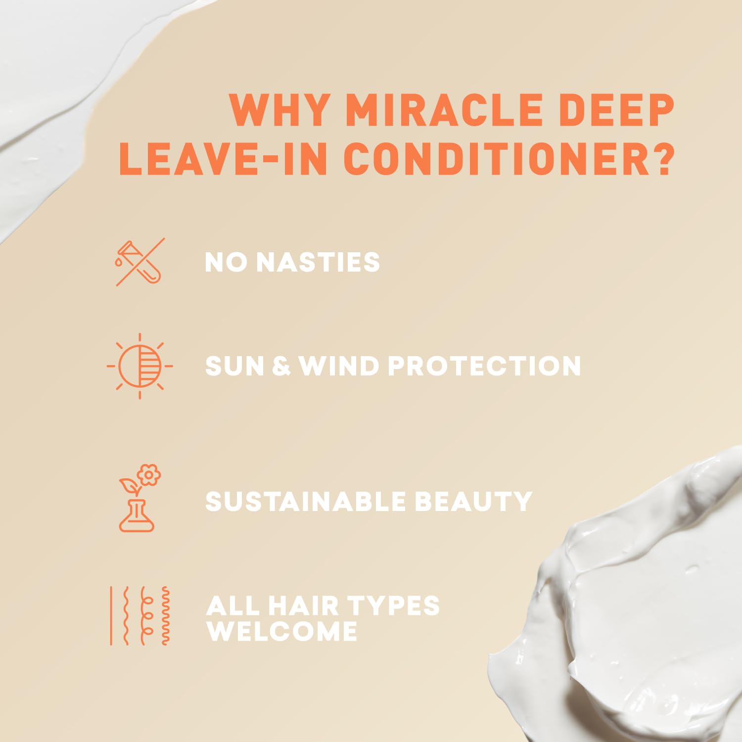 Just Nutritive Leave-In Conditioner combines jojoba and rice protein for strength