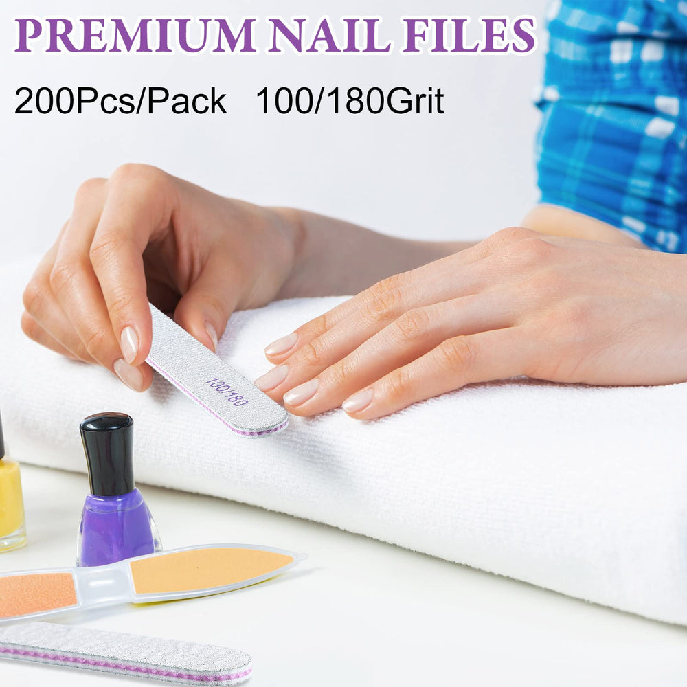 Jutom nail files ideal for professional salon use and home kits.