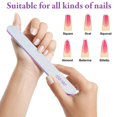 Jutom reusable nail buffer files designed for long-term professional and home use.