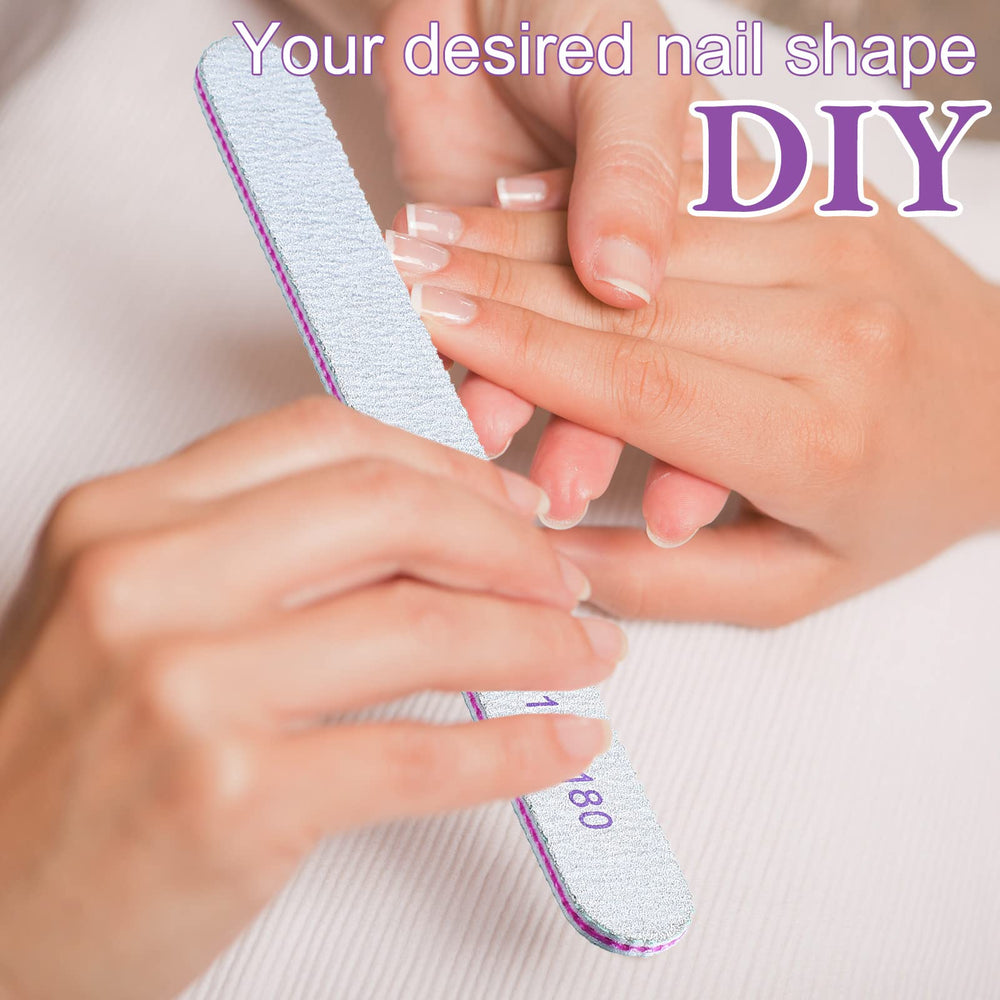 Jutom nail files with round corners protect skin during filing.