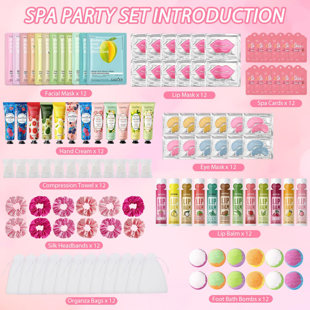 Jutqut spa party lip masks hydrate lips at gatherings.
