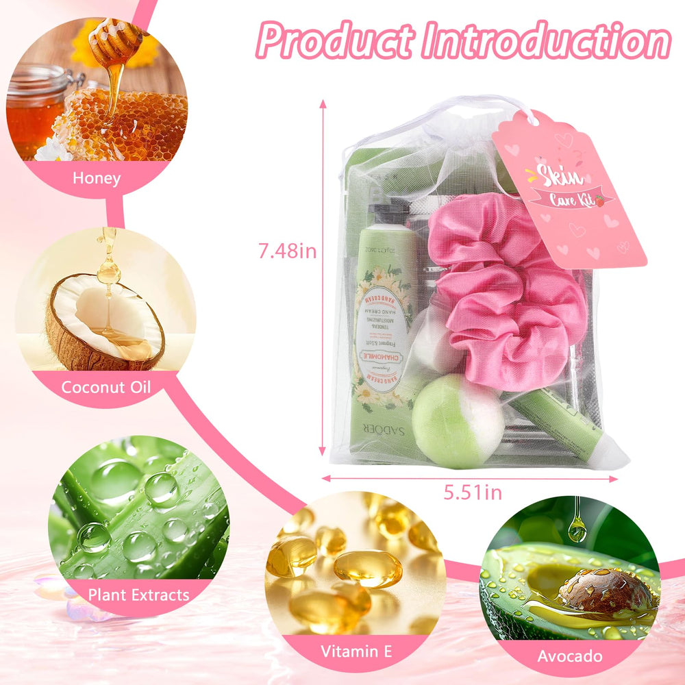 Jutqut spa party silk headbands add cute finishing touches.