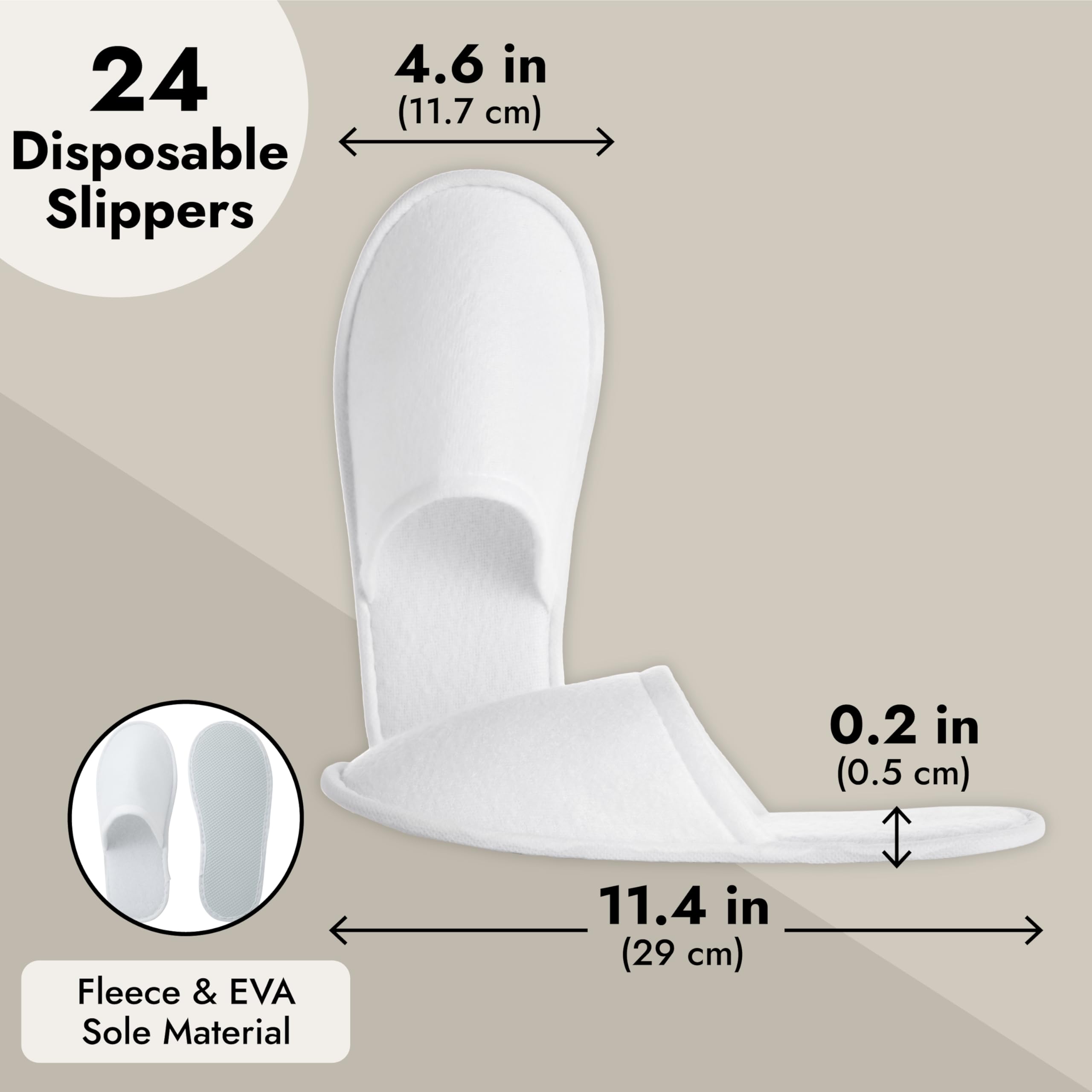 Juvale slip-resistant EVA sole closeup showing grip and safety