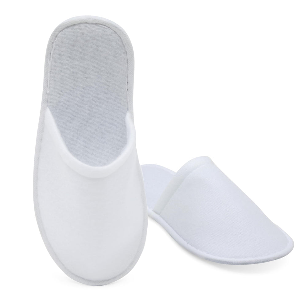 Juvale travel-friendly packaging and stock-ready slippers