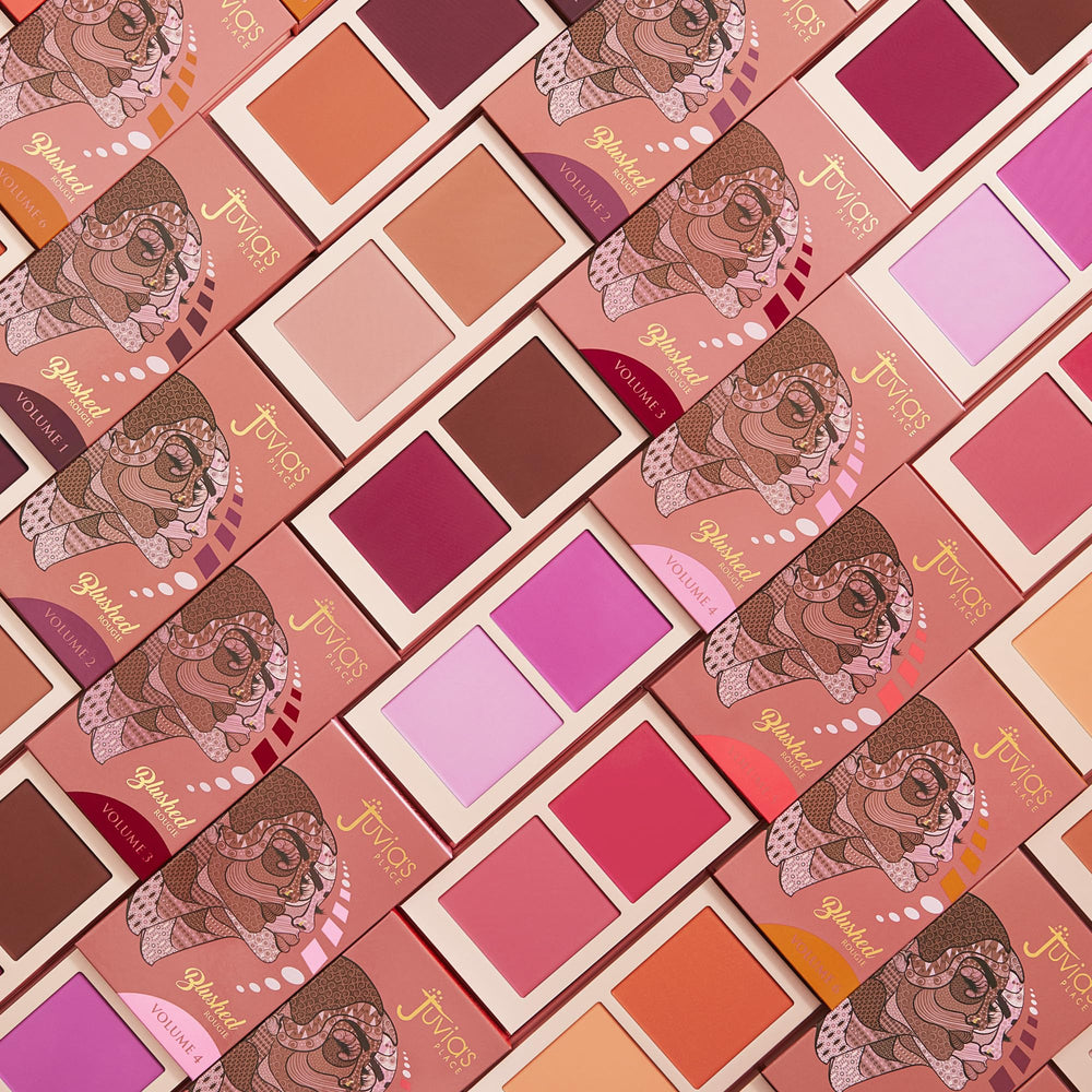 Juvia's Place Blushed Duo Volume6 universally flattering blend for every complexion.