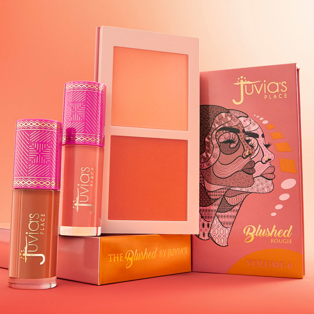 Juvia's Place Blushed Duo Volume6 natural-flush option for all skin tones.