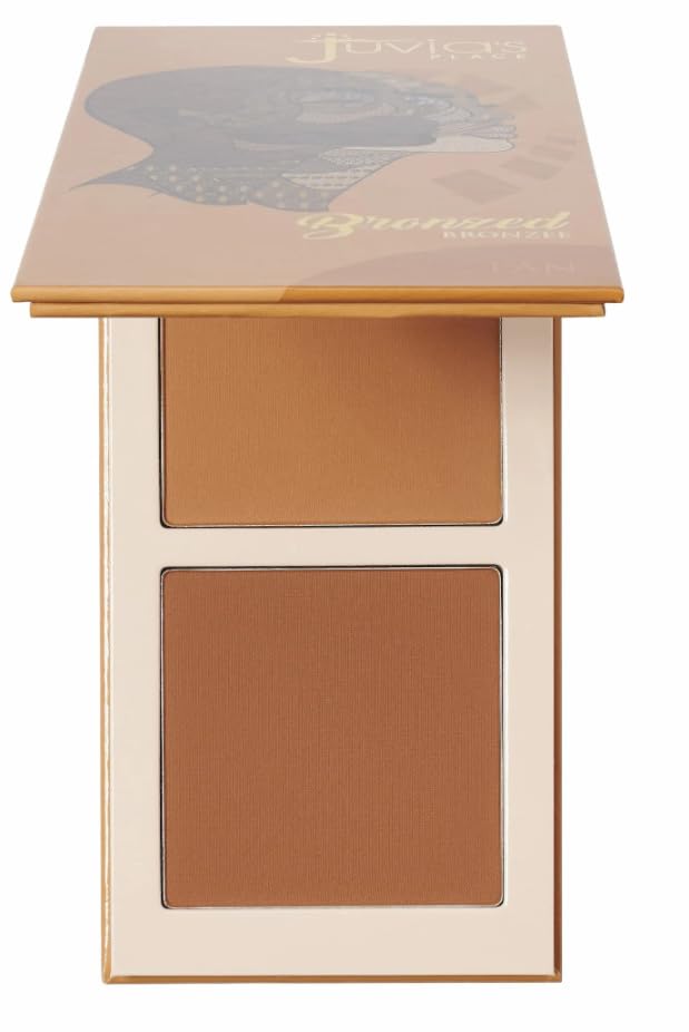 Juvia's Place Bronzed Duo Bronzer Tan soft-matte finish for sun-kissed definition