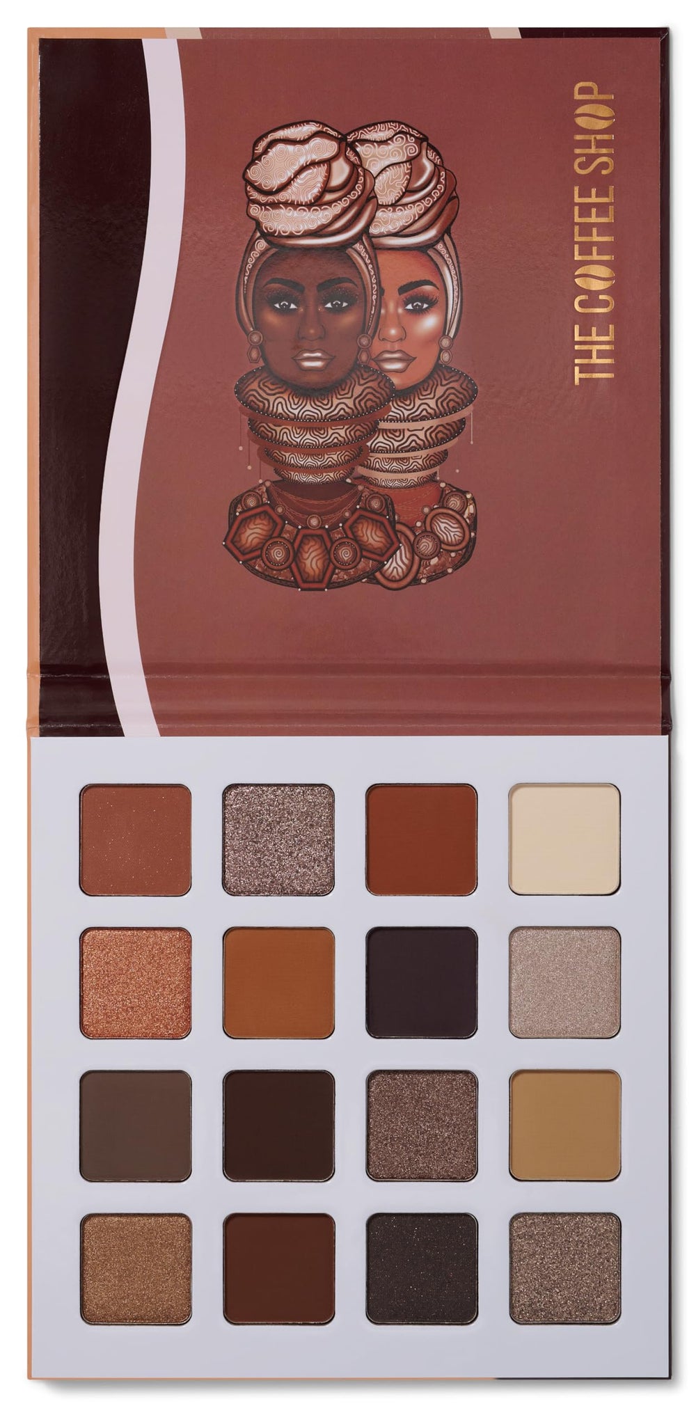 Juvia's Place Coffee Shop palette full look demonstrating day-to-night versatility.
