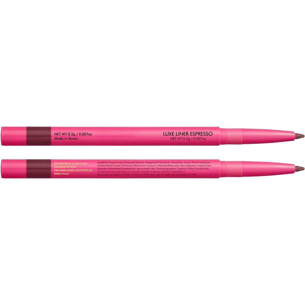 Juvia's Place Coffee Shop Luxe Lip Liner Kiss-proof finish supports all-day confidence.