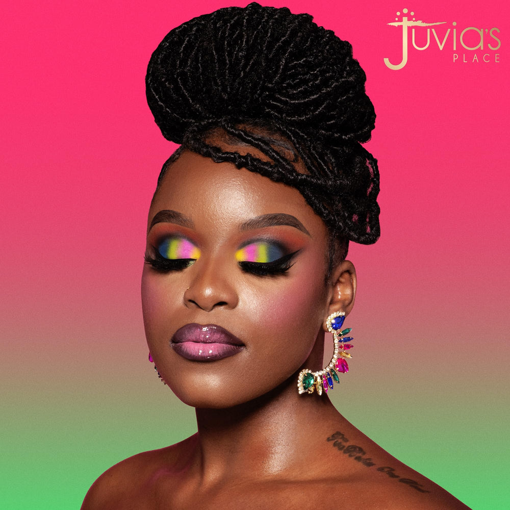 Juvia's Place Culture 2 palette long-wearing pigments for all-day color retention.