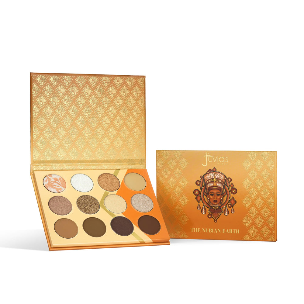 Juvia's Place Nubian Earth packaging image showing sturdy, travel-friendly compact.
