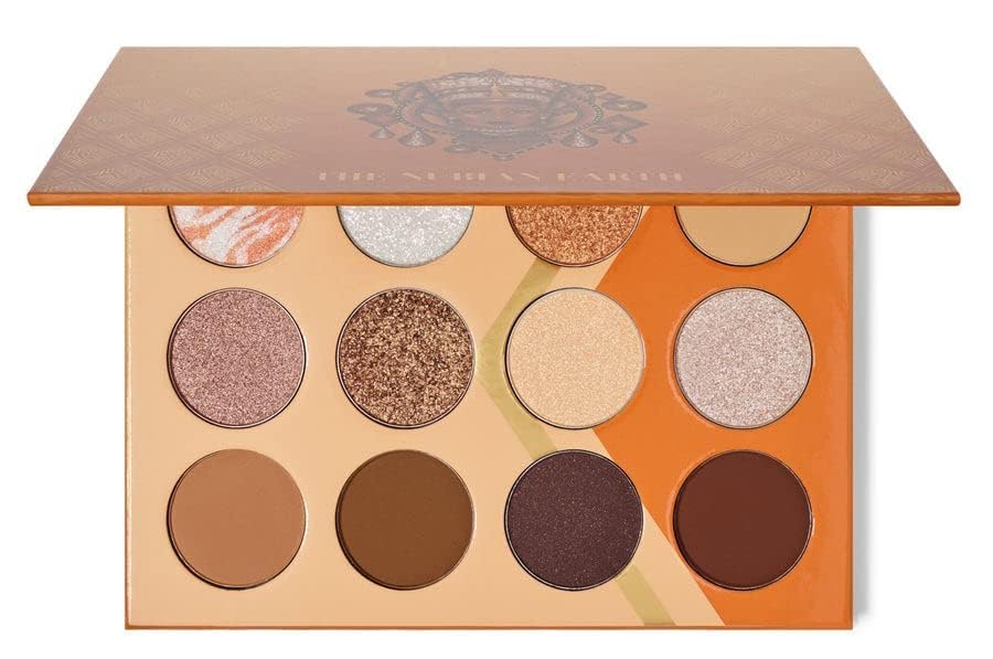 Juvia's Place Nubian Earth swatches range demonstrates universal browns for all skin tones.