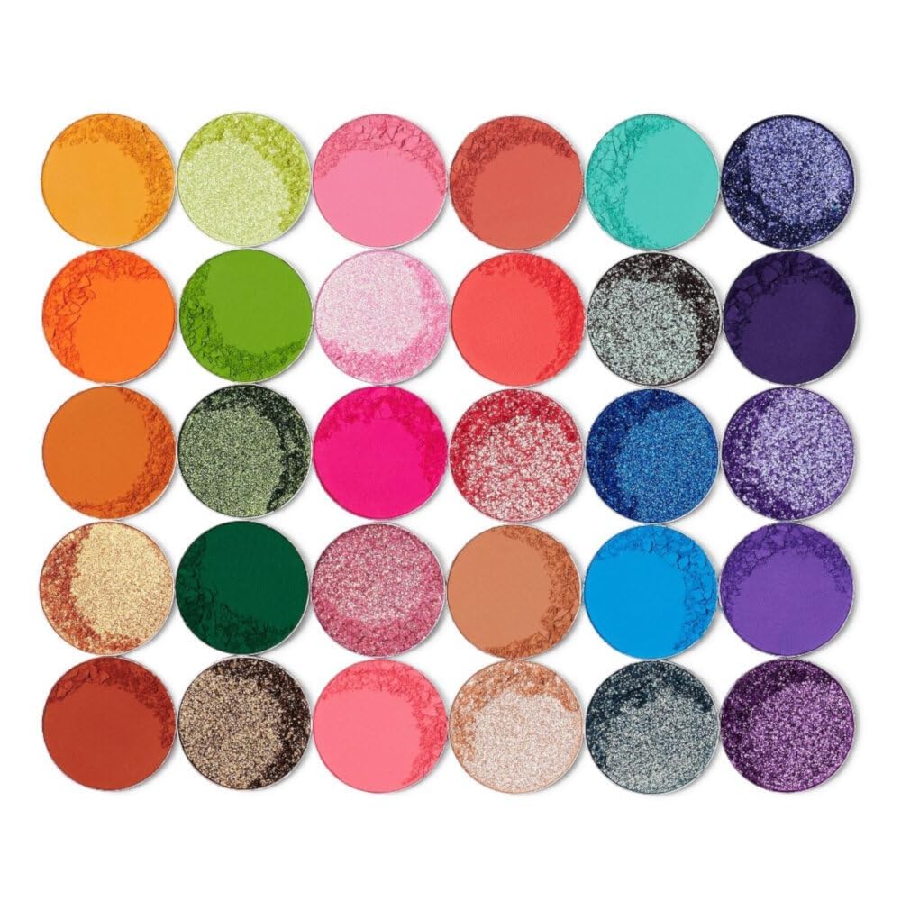 Juvia's Place Palette Culture pink shades create soft or bold looks with shine