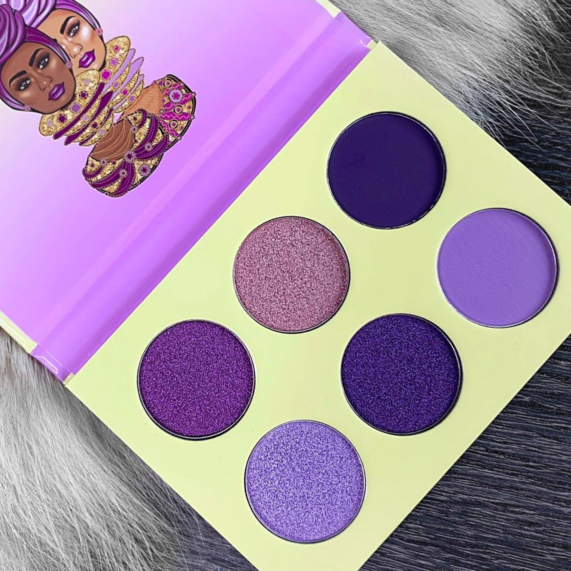 Juvia's Place The Violets glitter shades add statement sparkle for nightlife.