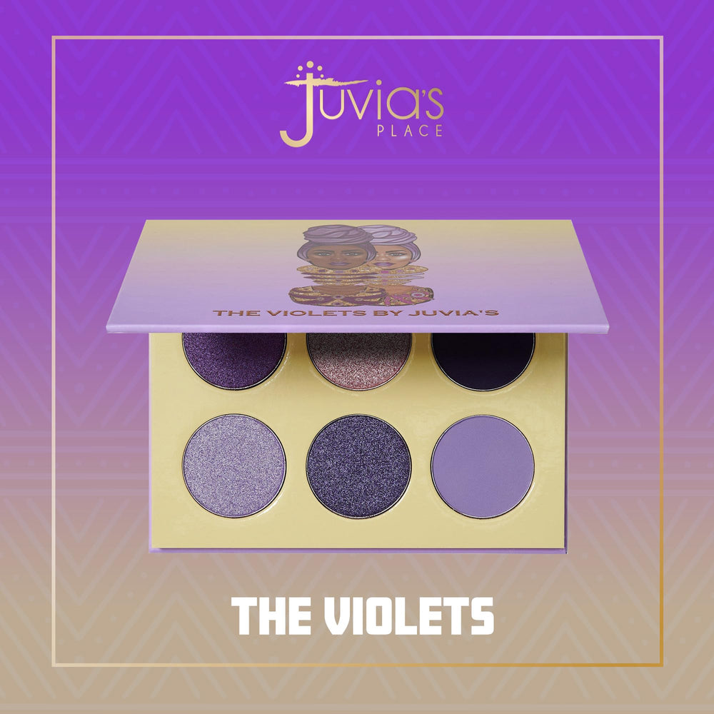 Juvia's Place The Violets matte shades offer crease-proof color for day-to-night looks.