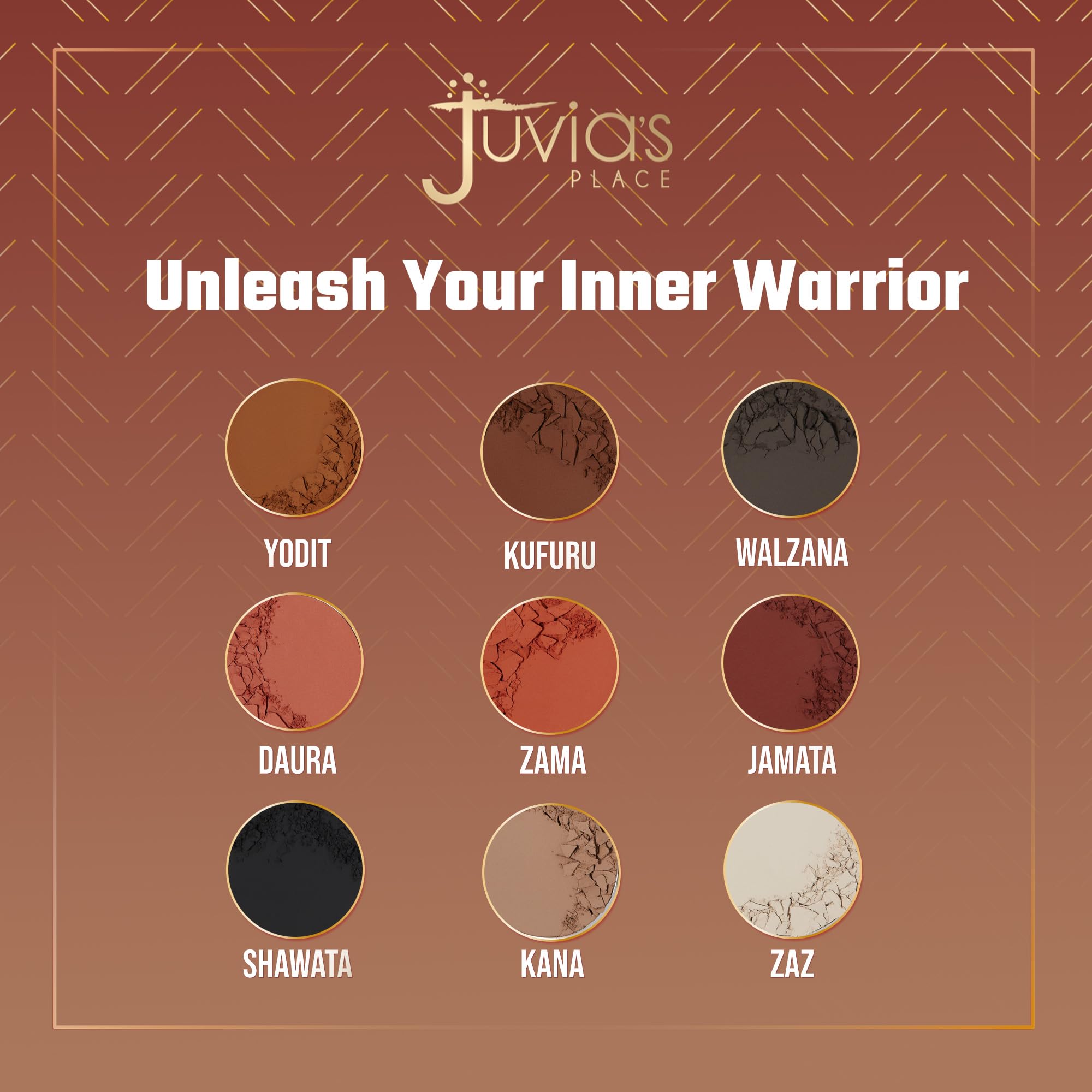 Juvia's Place Warrior 2 palette matte neutrals offer seamless daily wear blends.