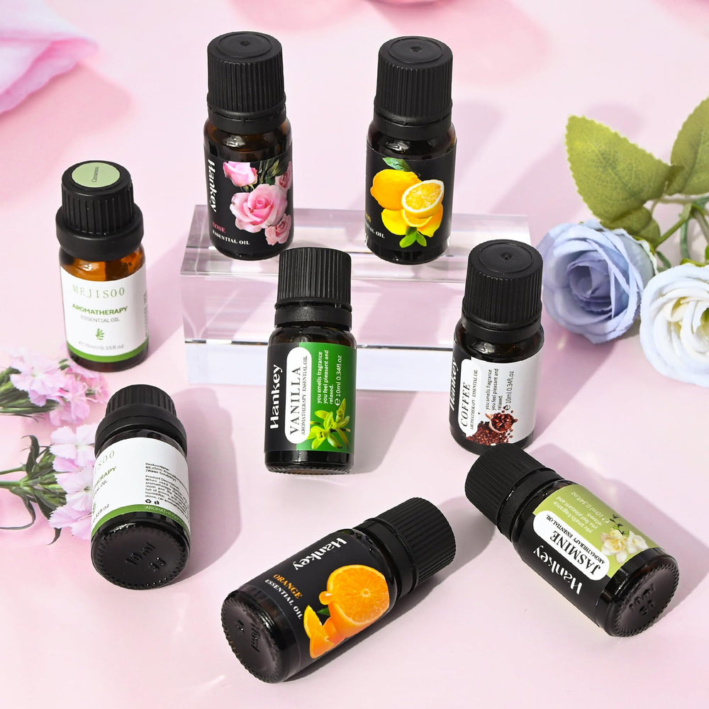 JUYRLE essential oils collection for personalized blends