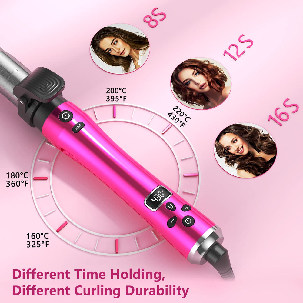 JVAXS dual voltage travel-ready curling iron for worldwide styling