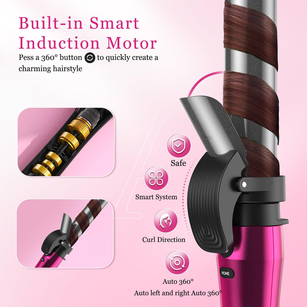 JVAXS negative ion technology reduces frizz for sleek hair