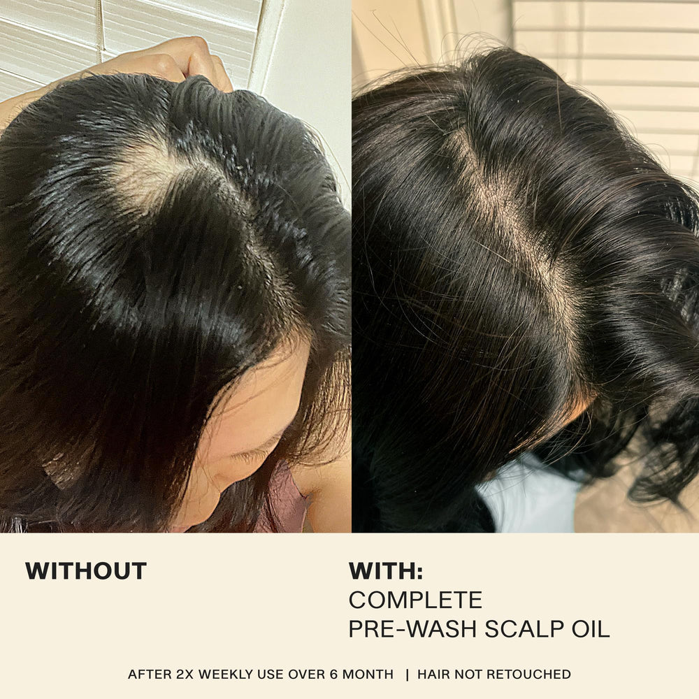 Oil texture detail shows light, easy-to-apply pre-wash treatment