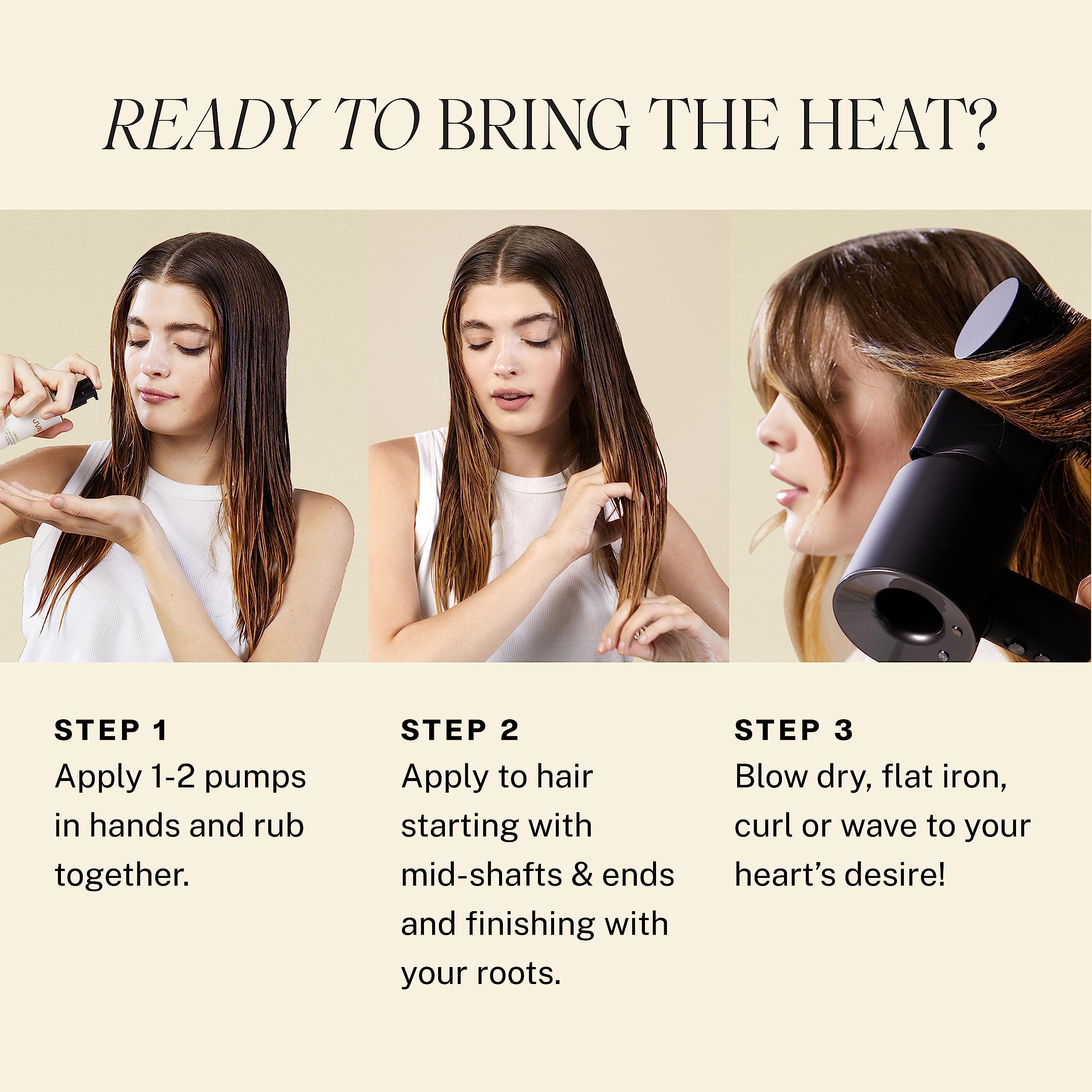 JVN Complete Blowout Styling Milk travel-size packaging for convenient styling.