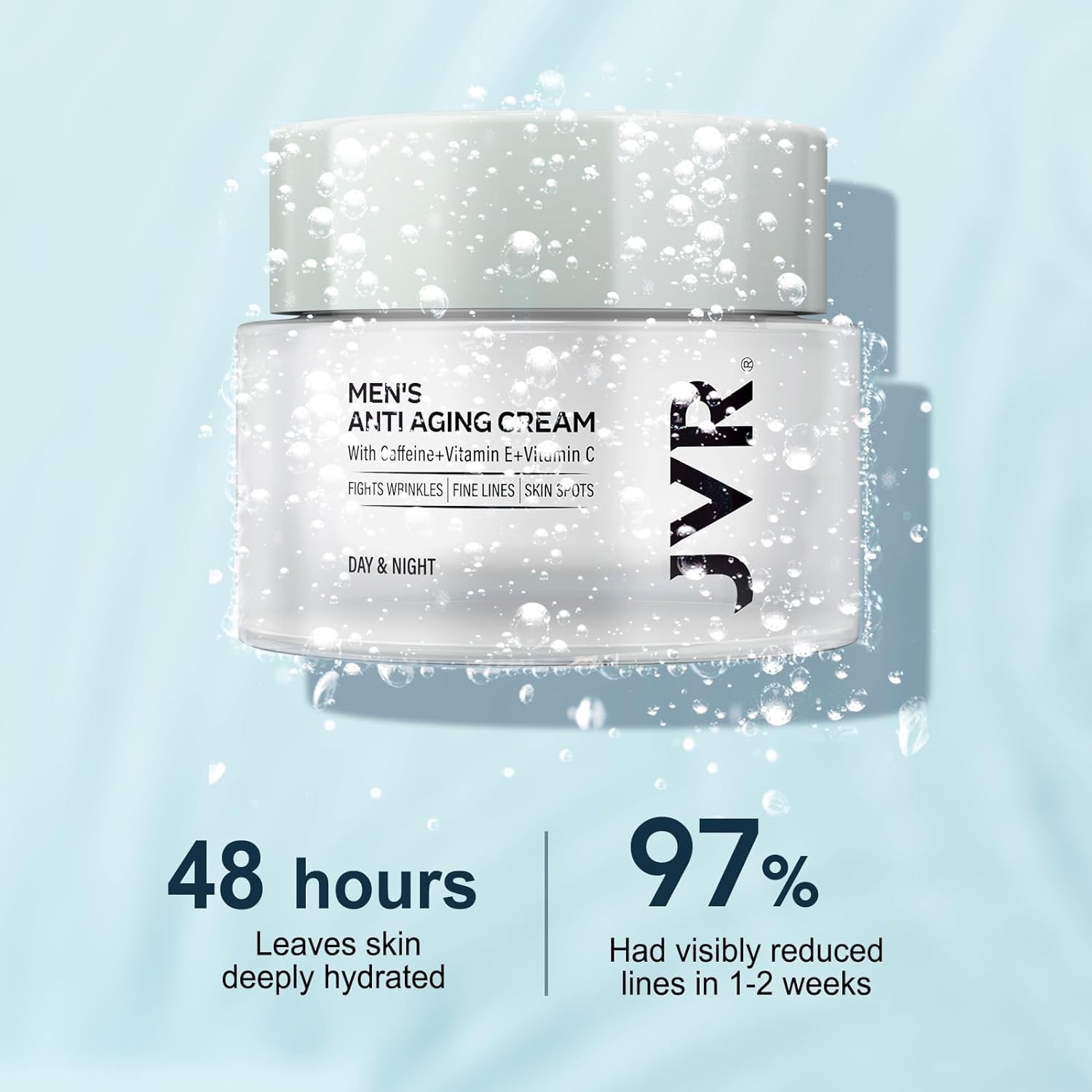 JVR Face Moisturizer in daily routine context for morning or night