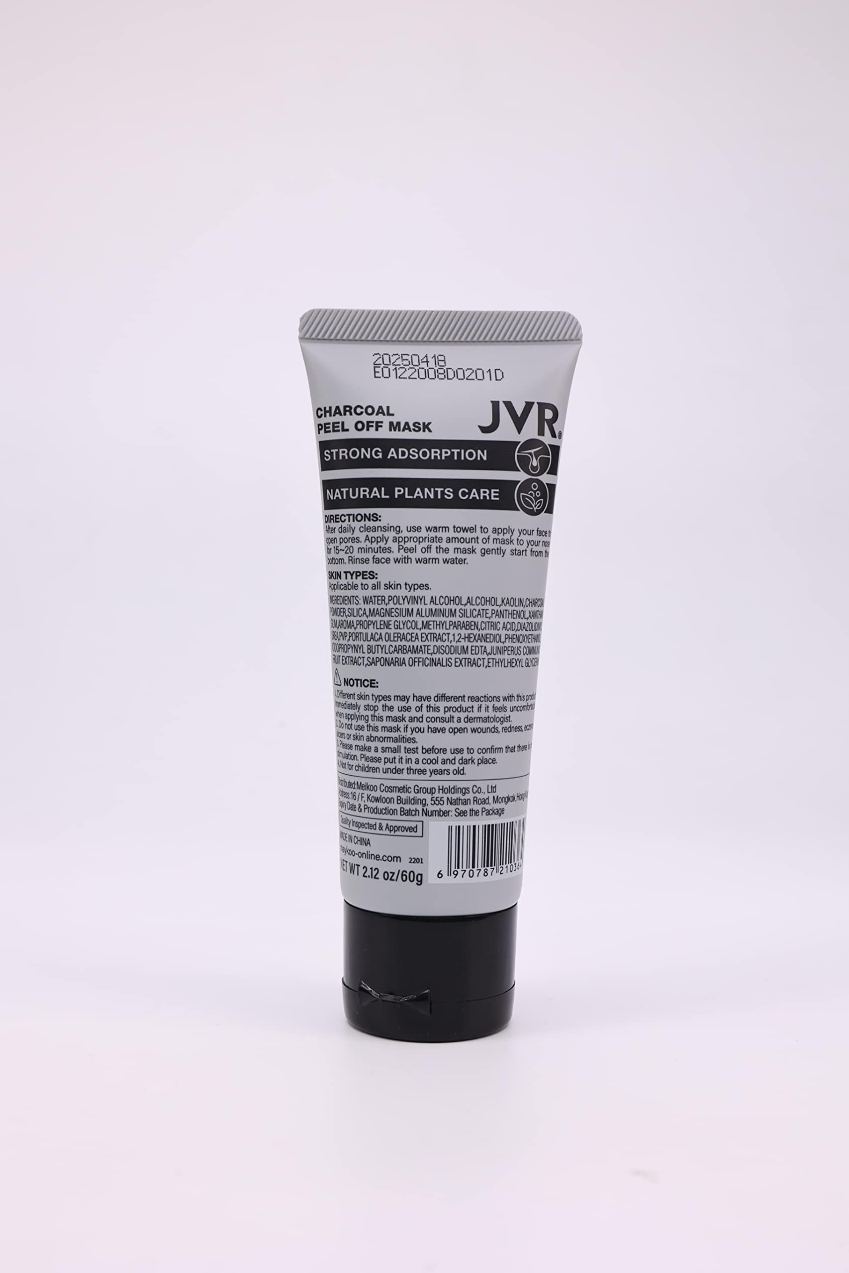 JVR Peel Off Mask male-skincare-routine look after use shows clean, refreshed skin