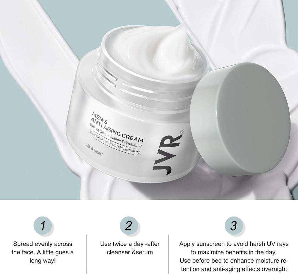 JVR quick-absorption cream that won't clog pores